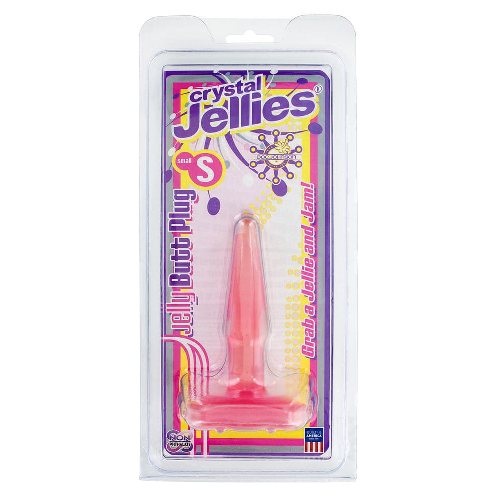 Crystal Jellies Pequeno Butt Plug Rosa