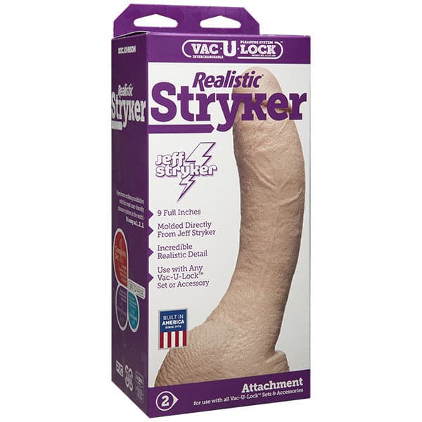 Acessório dildo realista Jeff Stryker Vac-U-Lock