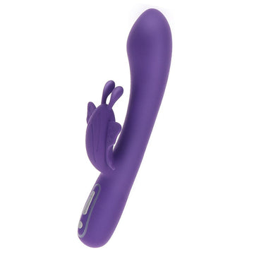 Fabuloso vibrador con forma de mariposa Love Rabbit de ToyJoy