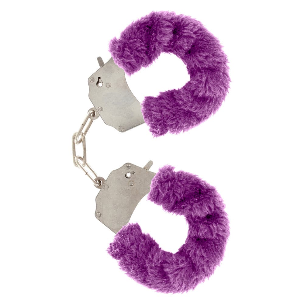 ToyJoy Furry Fun Algemas de pulso roxas