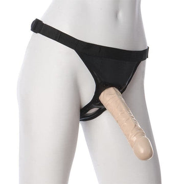 Pene clásico Vac-U-Lock de 8 pulgadas con arnés Ultra