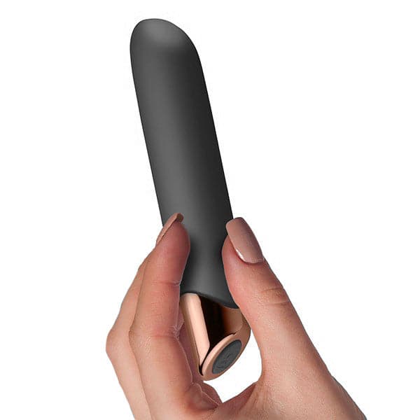 Vibrador recargable negro Chaiamo de Rocks Off