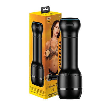 Kiiroo Combo Interactive Powerblow Victoria June Masturbador