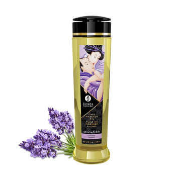 Aceite de masaje Shunga Sensation Lavanda 240 ml