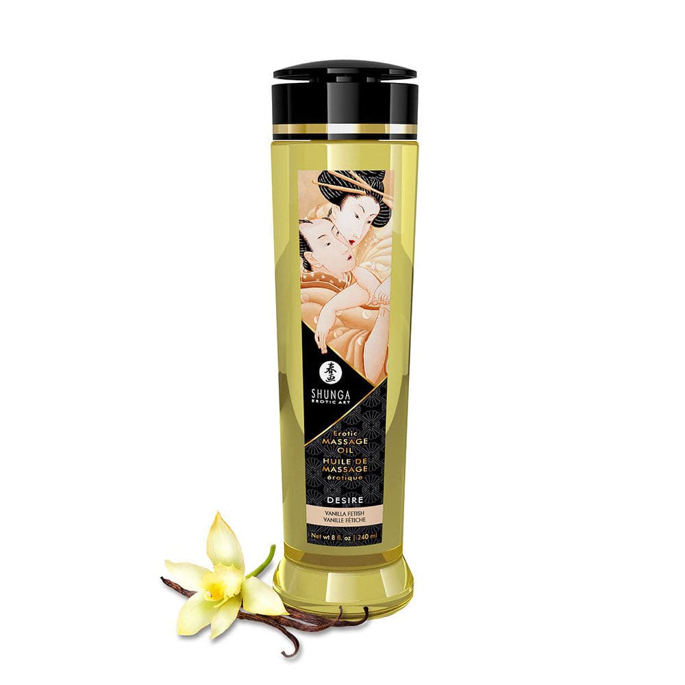 Óleo de massagem Shunga Desire Vanilla Fetish 240ml