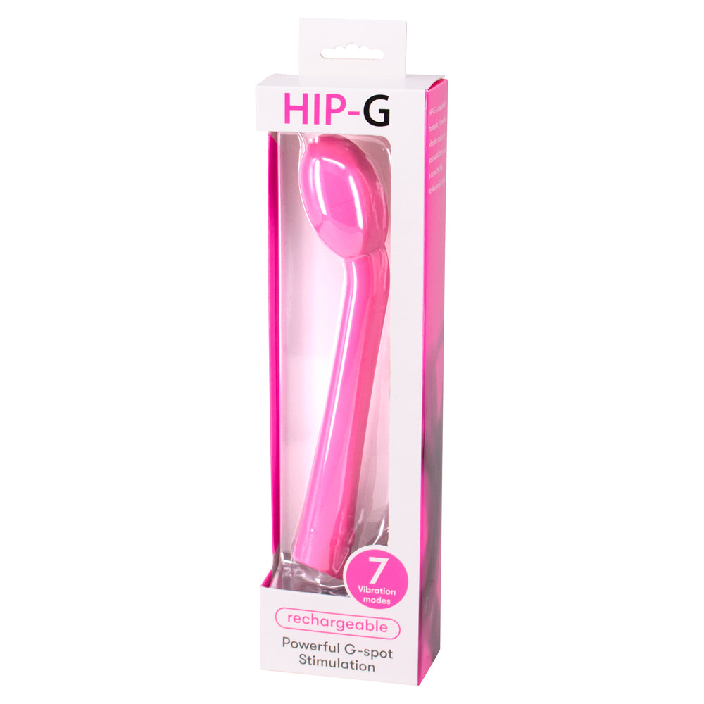 Vibrador potente y recargable para el punto G Hip-G