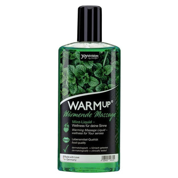 Líquido para masajes con menta JoyDivision Warm Up 150 ml