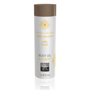 Shiatsu Luxury Body Oil Comestível Baunilha 75ml