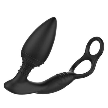 Juguete para pene y testículos y tapón anal doble Nexus Simul8