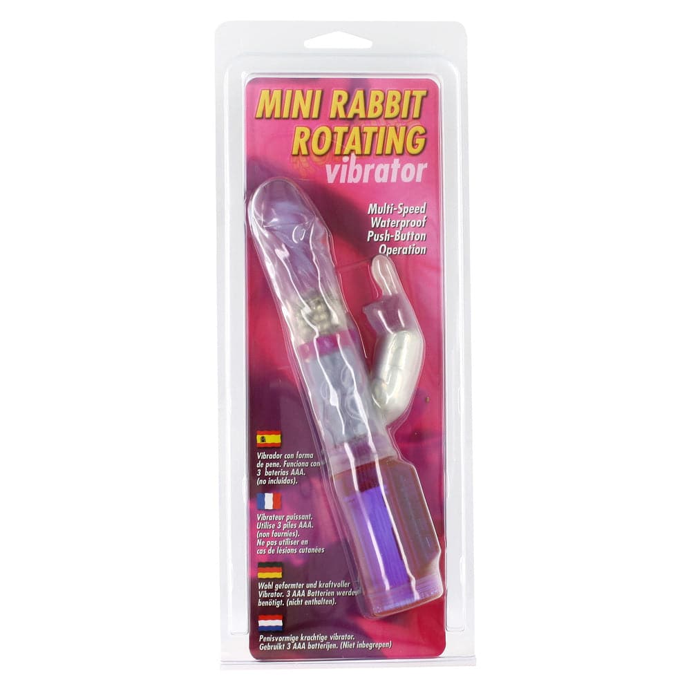 Mini vibrador giratorio Rabbit