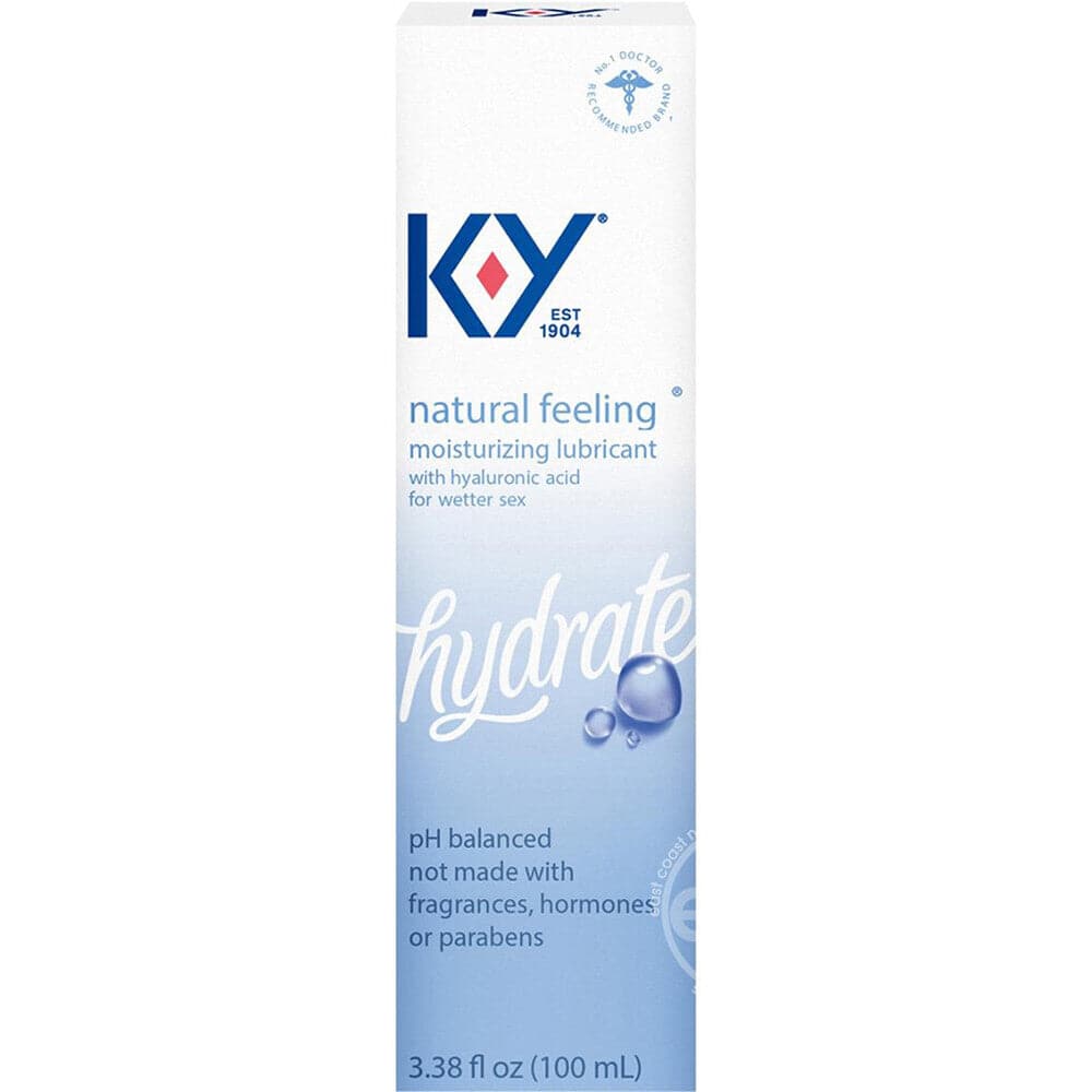 Lubricante hidratante de sensación natural KY Hydrate de 100 ml