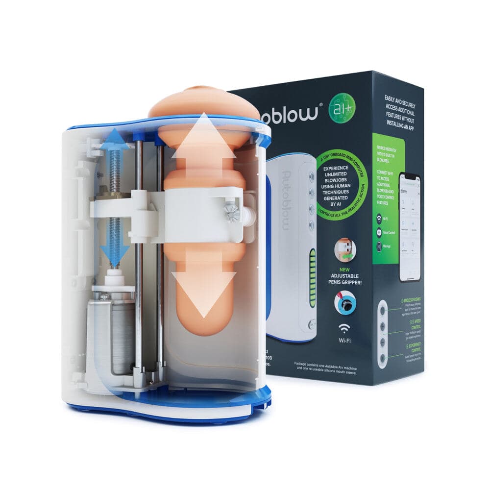 Máquina de sexo oral ajustable Autoblow AI Plus