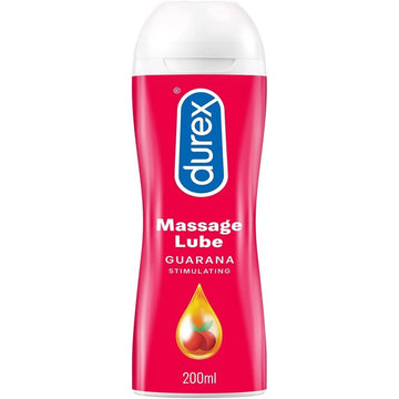 Durex Massage Lube Guaraná Estimulante 200ml