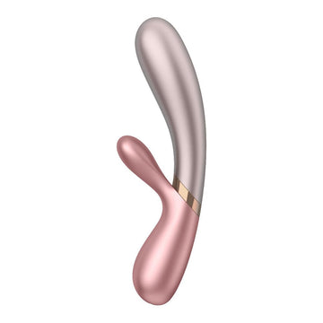 Vibrador con efecto calor Satisfyer Hot Lover con control por aplicación, color rosa