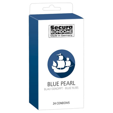 Condones Secura Kondome Blue Pearl x24