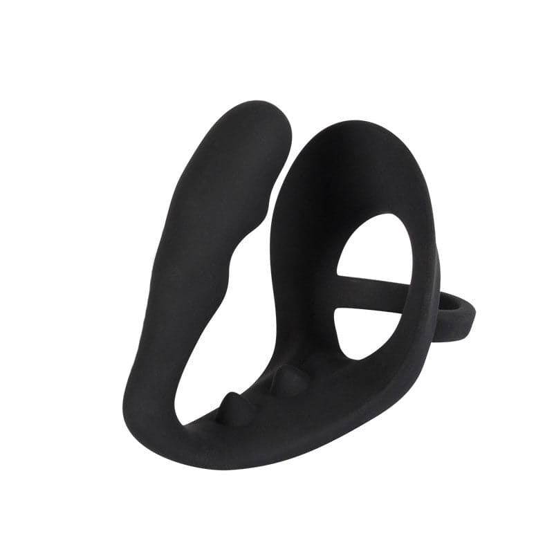 Anel peniano e plug anal Black Velvets