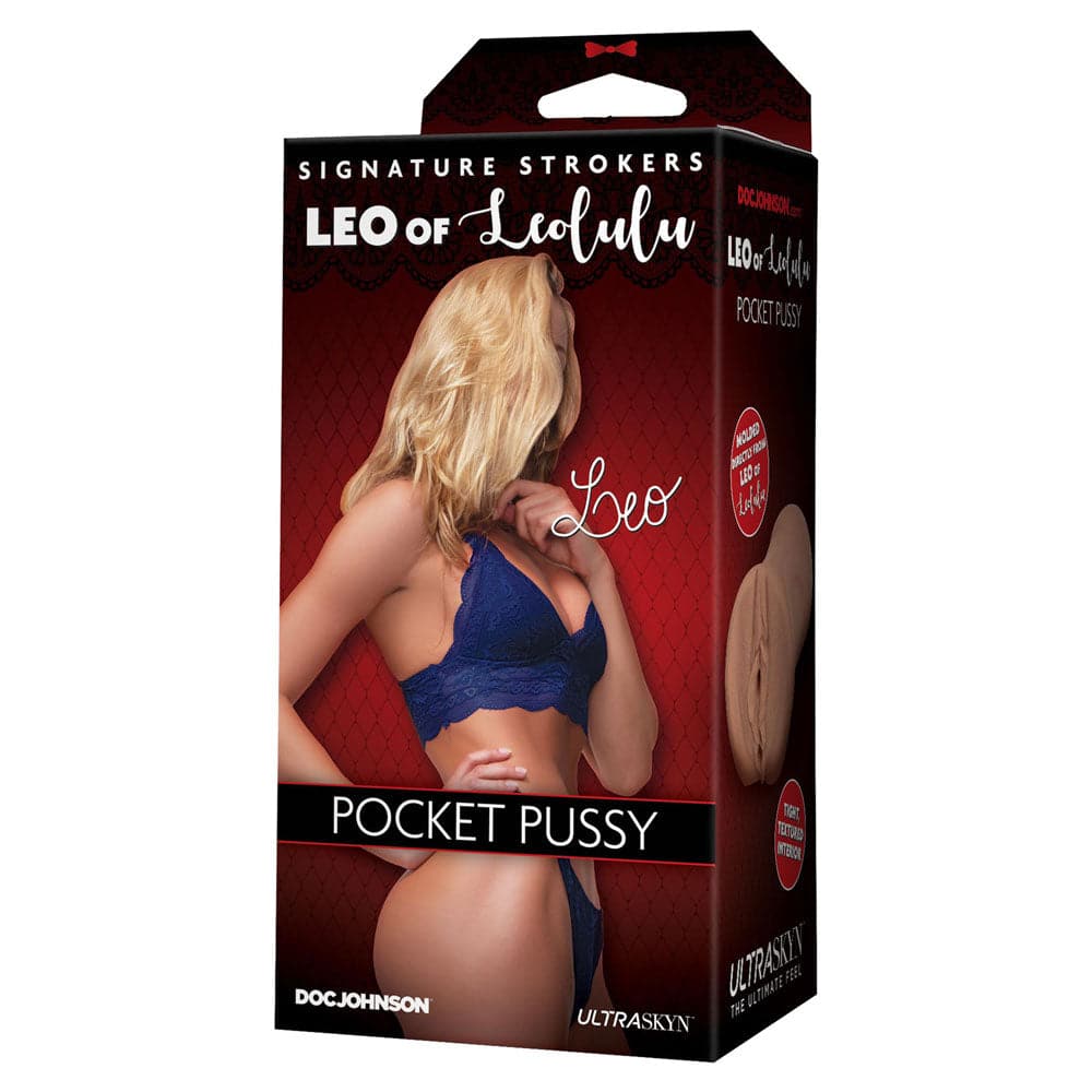 Assinatura Strokers Leo de Leolulu Pocket Pussy