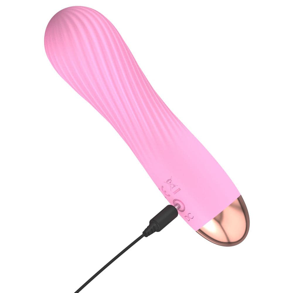 Mini vibrador recarregável Cuties Silk Touch rosa