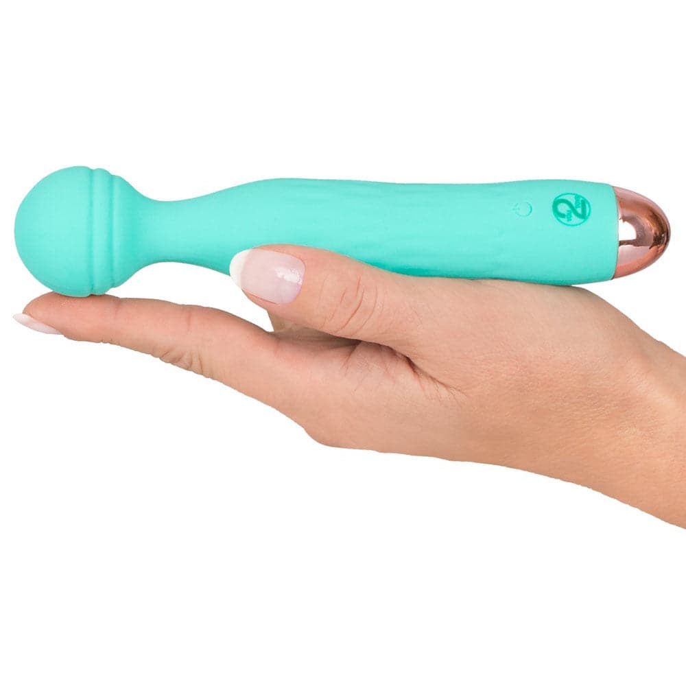 Mini vibrador recarregável Cuties Silk Touch verde