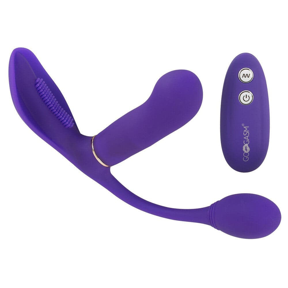 Vibrador para el coño y el culo Orgasmos para llevar