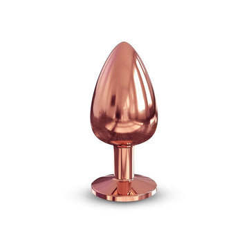 Plug anal Dorcel Diamond ouro rosa grande