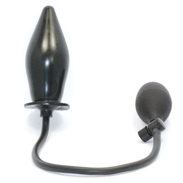 Tapón anal inflable negro Pump N Play