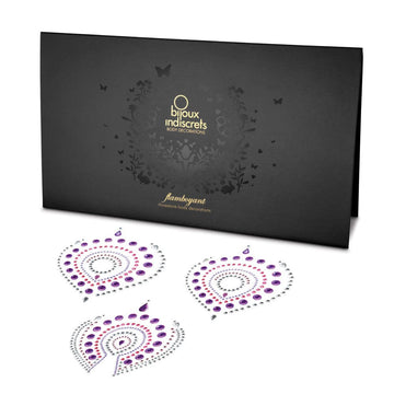 Bijoux Indiscrets Flamboyant Strass Joias Roxo Rosa