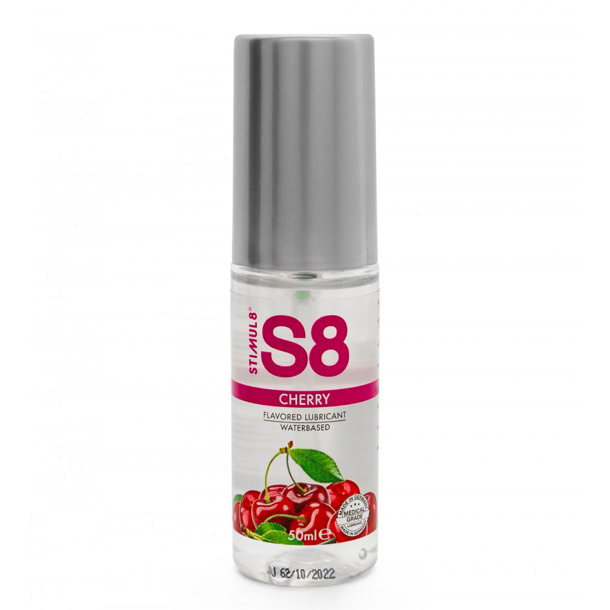 Lubricante S8 sabor cereza 50 ml