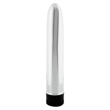 Vibrador Slimline Smooth Multi Speed ​​Prata