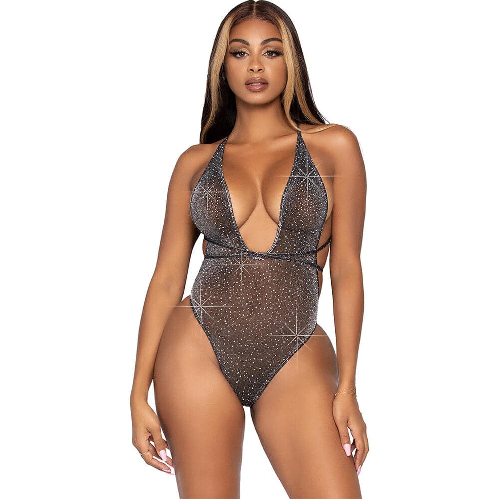 Leg Avenue Lurex e Strass Teddy Reino Unido 6 a 12