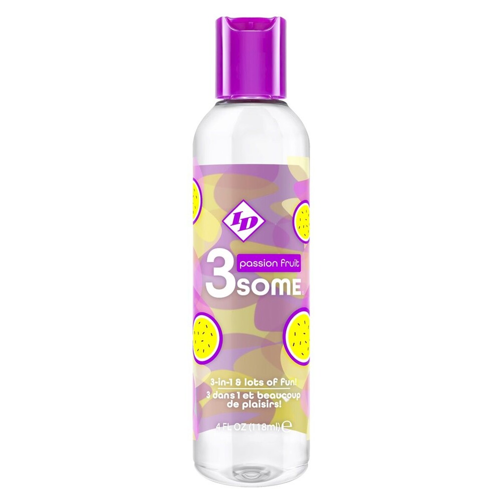 ID 3some Passion Fruit 3 em 1 Lubrificante 118ml