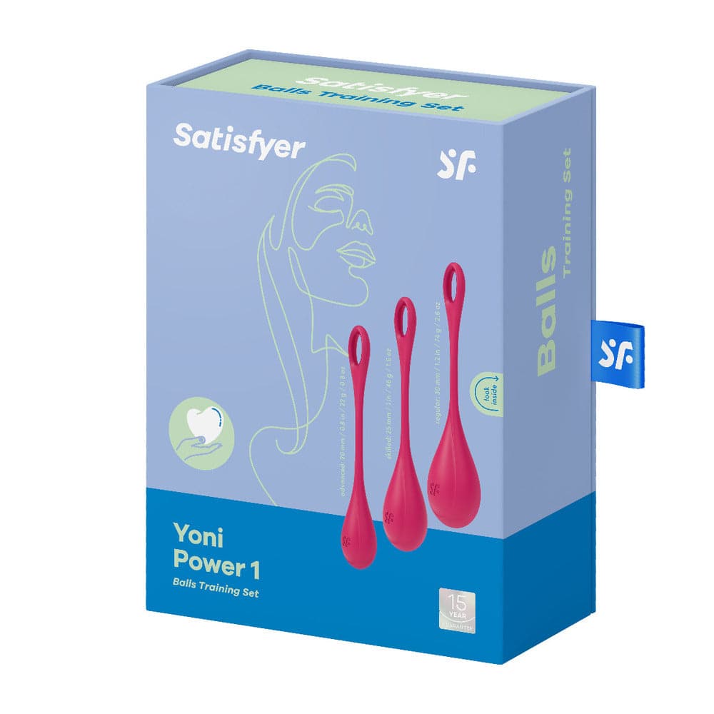 Conjunto de treinamento Satisfyer Yoni Power 1 Balls