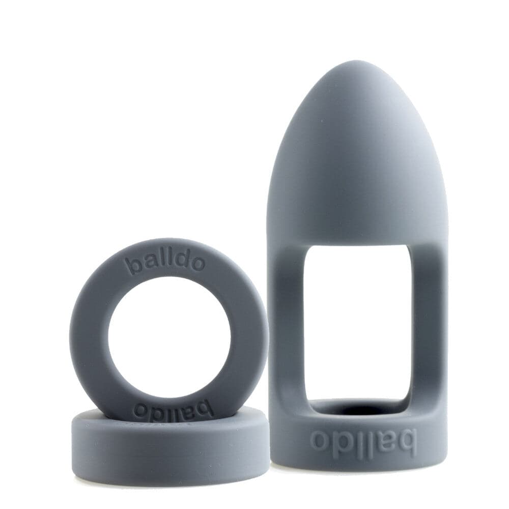 Balldo O primeiro dildo de bola do mundo, cinza aço