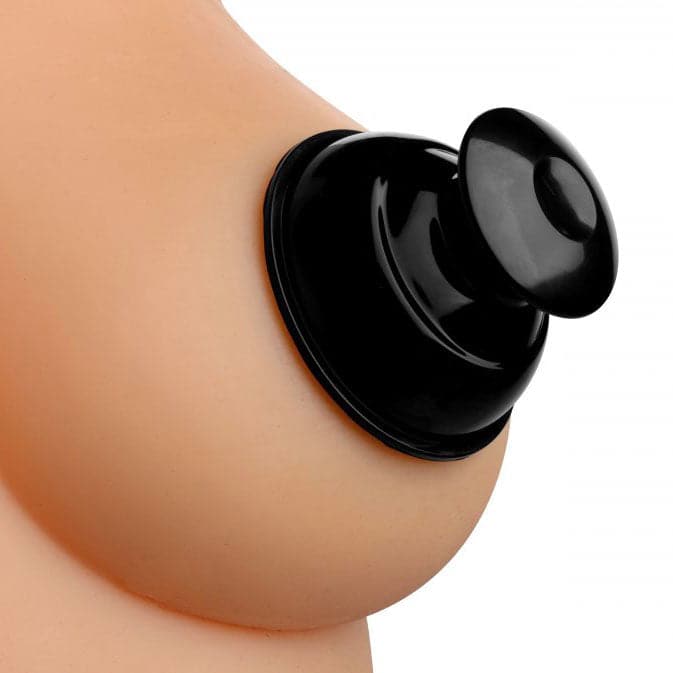 Master Series Plungers Sucção extrema de silicone para mamilos