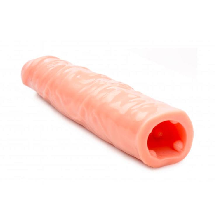 Tamanho importa 3 polegadas Flesh Penis Enhancer Sleeve