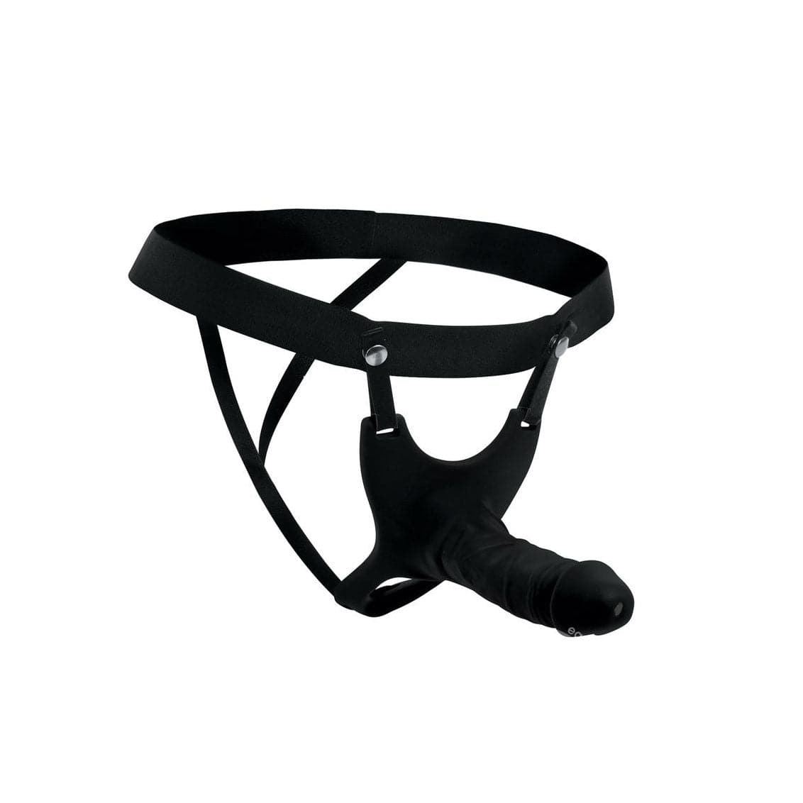 Consolador de silicona hueco Size Matters con correa