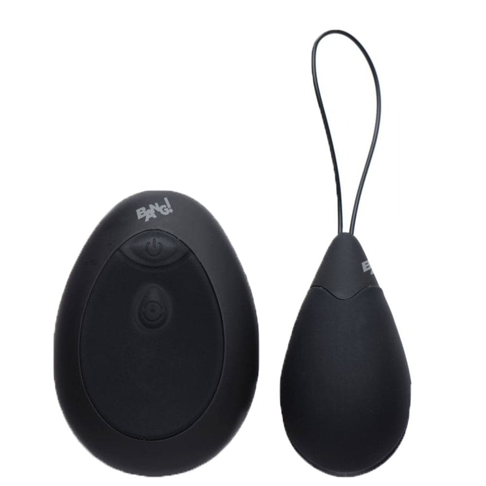 XR 10X Silicone Vibratório Ovo Preto