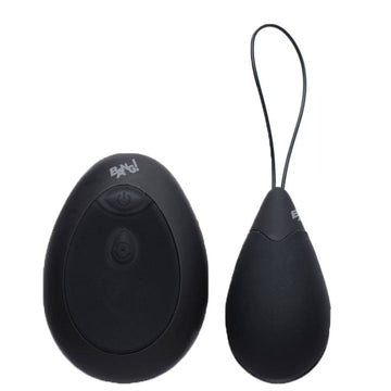 XR 10X Silicone Vibratório Ovo Preto