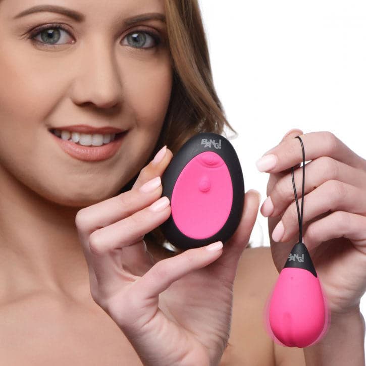 XR 10X Silicone Vibratório Ovo Rosa