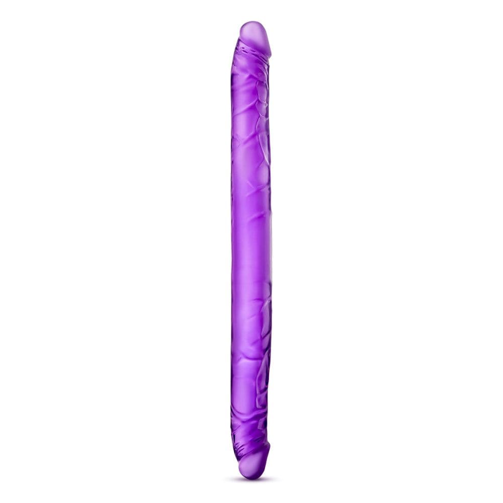 B Yours 16 polegadas roxo duplo dildo