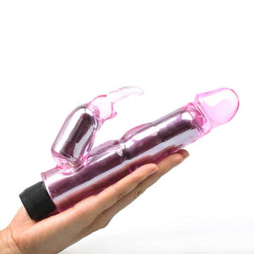 Vibrador Waves Of Pleasure Crystal Pink Rabbit