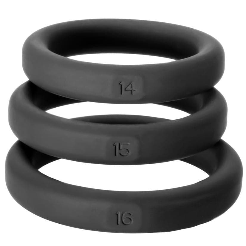 Anillo para el pene Perfect Fit Xact-Fit, tamaños 14, 15 y 16