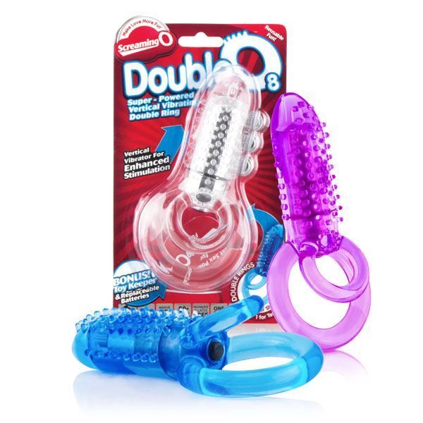 Anillo vibrador para el pene Screaming O DoubleO 8