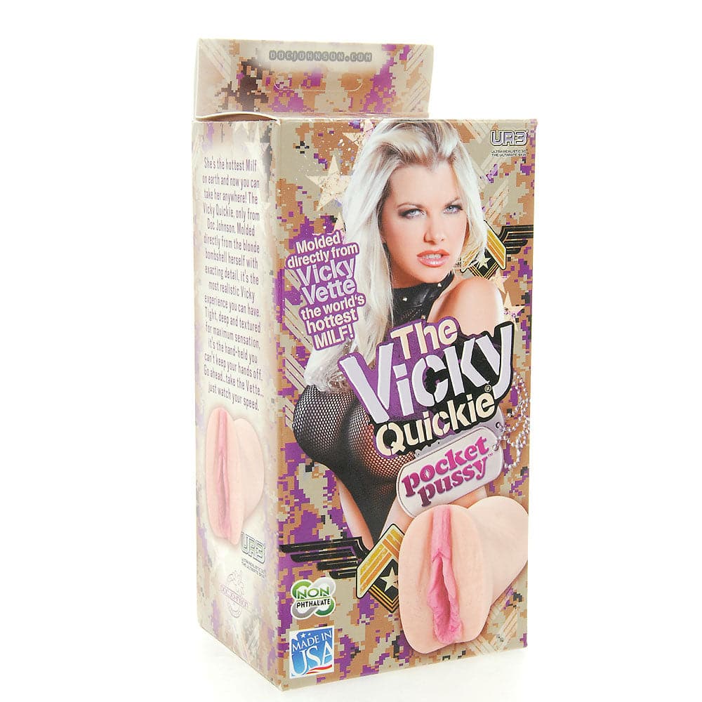 Vicky Vette Ur3 Masturbador de buceta de bolso