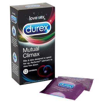 Durex Mutual Climax 12 Pack Condoms