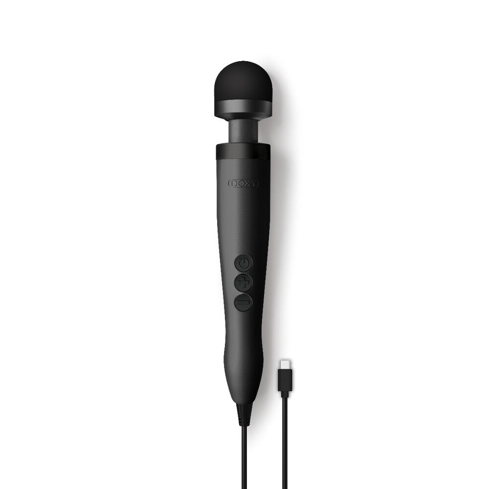 Doxy Wand 3 Preto Alimentado por USB