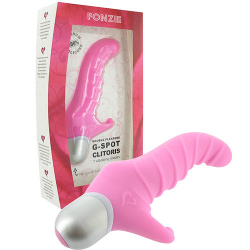 Vibrador Fonzie de FeelzToys color rosa