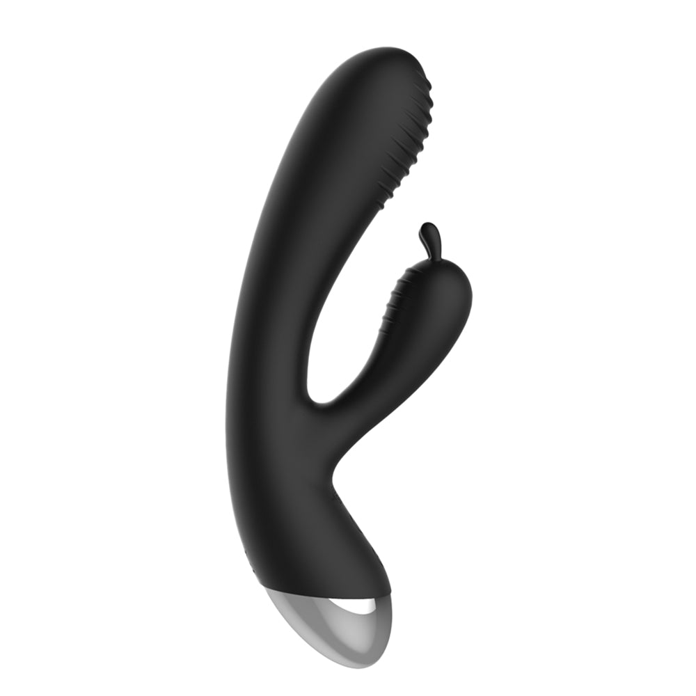 Vibrador de conejo con estimulación eléctrica