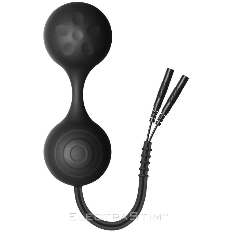 Bolas de Kegel Electro Jiggle de silicona Noir Lula de ElectraStim
