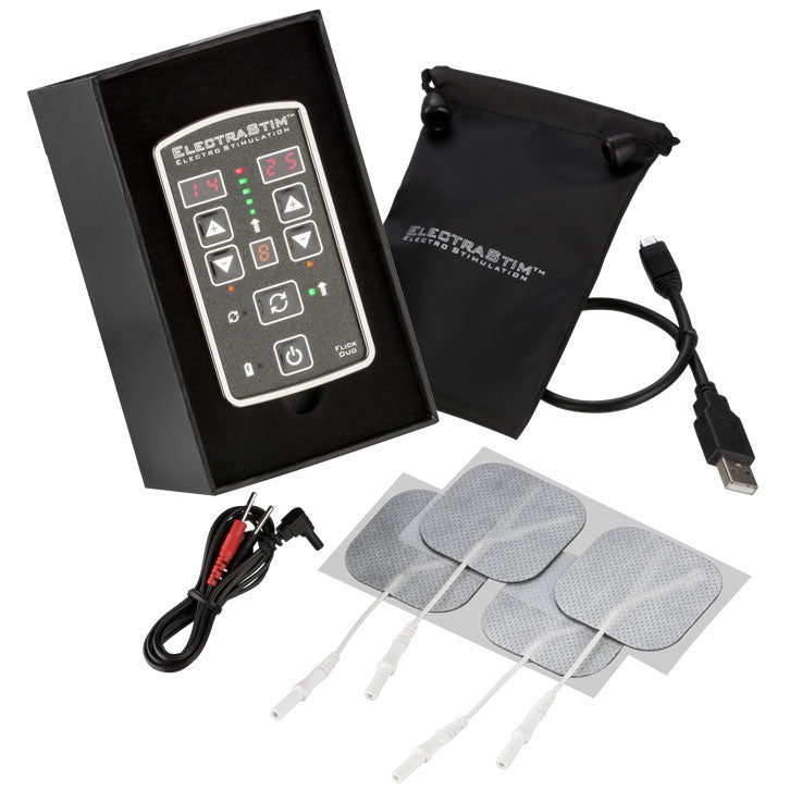 Pacote de eletroestimulação ElectraStim Flick Duo